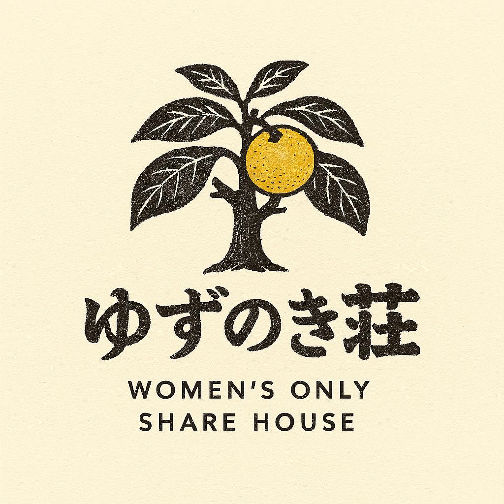 ゆずのき荘 ロゴ